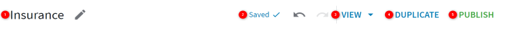 The title bar